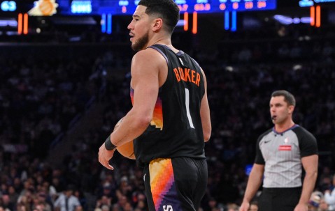 九游体育在线-已连续缺席4场！奥特：布克训练状态不错 持续进步情况很乐观